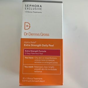 Sephora Dr. Dennis Gross Extra Strength daily peel